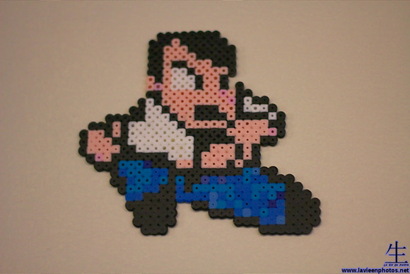 River City Ransom bead art. How cool is that?