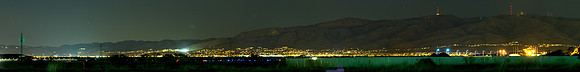 Looking out over the bay from Moffett Field