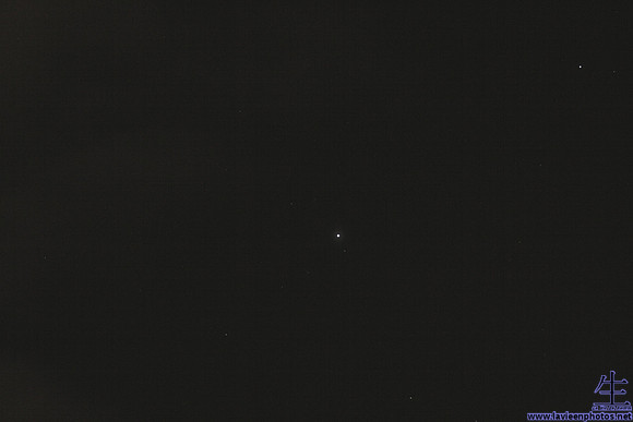Ok, this was stars rather than the moon.