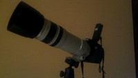 Camera setup: Canon 60D with a 100-400mm L lens, Manfrotto 190CXPro3 tripod, and a remote shutter trigger. I'll be using this to shoot the eclipse tonight.