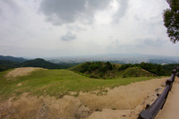 Fisheye shot from Wakakusayama