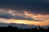 Ames and Shoreline Sunset 3-12-2012