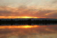 Shoreline Sunset, October 24, 2011