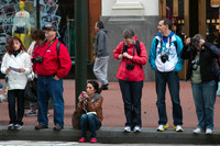 The anticipation was palpable. The photographers were legion.