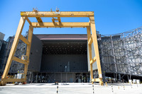 The 80x120 foot wind tunnel open for tours