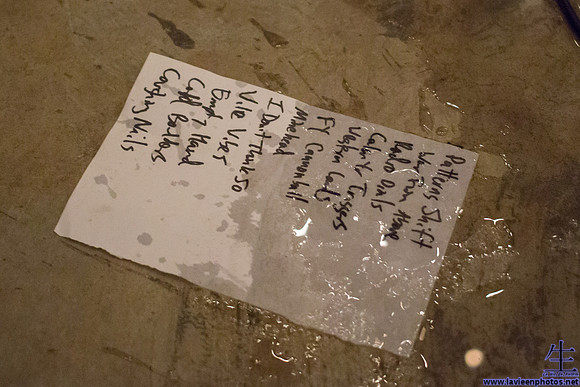 It seems the setlist is done.